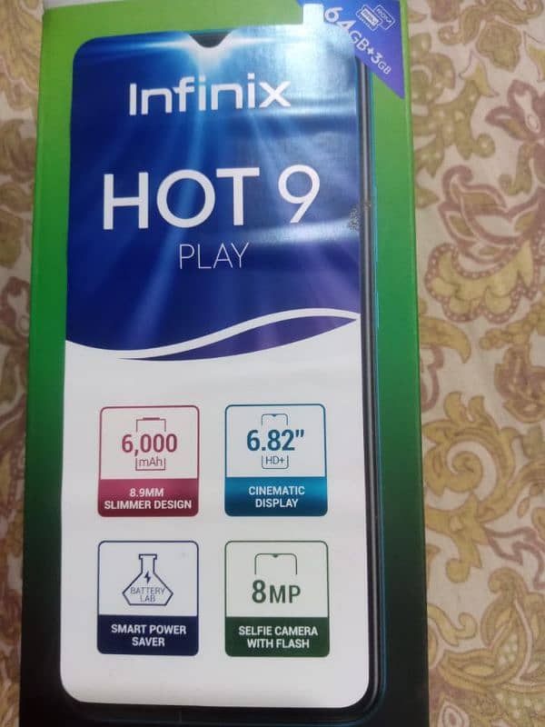 Infinix Hot 9 Play 4/64 1