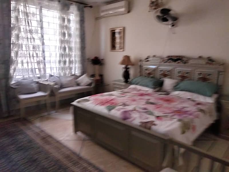 F. 11 Fully Furnished 666 Sq. yards Ground Floor Real Pics attached Extra Land 10