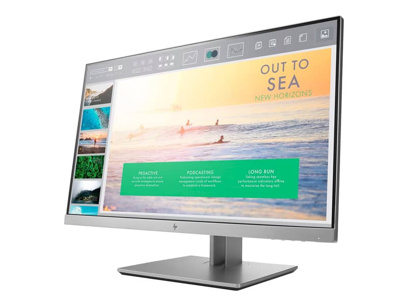 23 Inch HP Borderless Silver IPS Full HD LED Monitor with HDMI 5