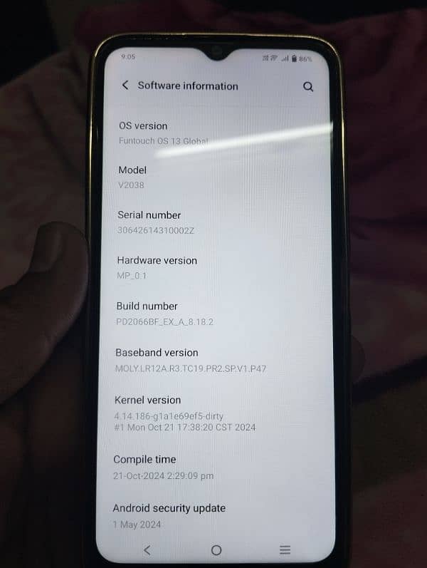 Vivo Y20s 4/128 GB For sale 4