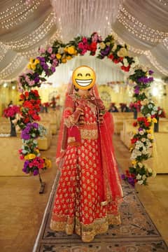 4 Piece Bridal Lehnga