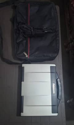 PANASONIC TOUGHBOOK  LAPTOP + OFFICIAL CHARGER + LAPTOP BAG