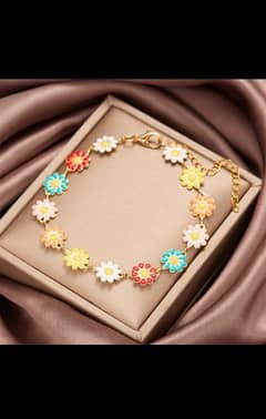 cute flower bracelet for women's