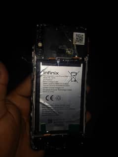 infinix hot 8 4/64 accident phone