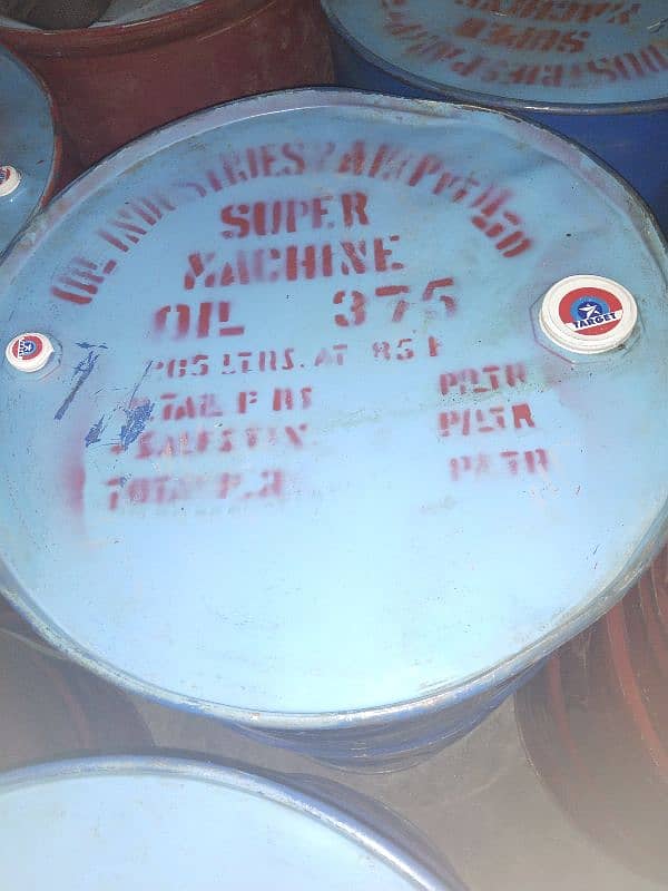 Mobil oil lubricant drum 3