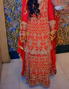 Bridal dress for Barat