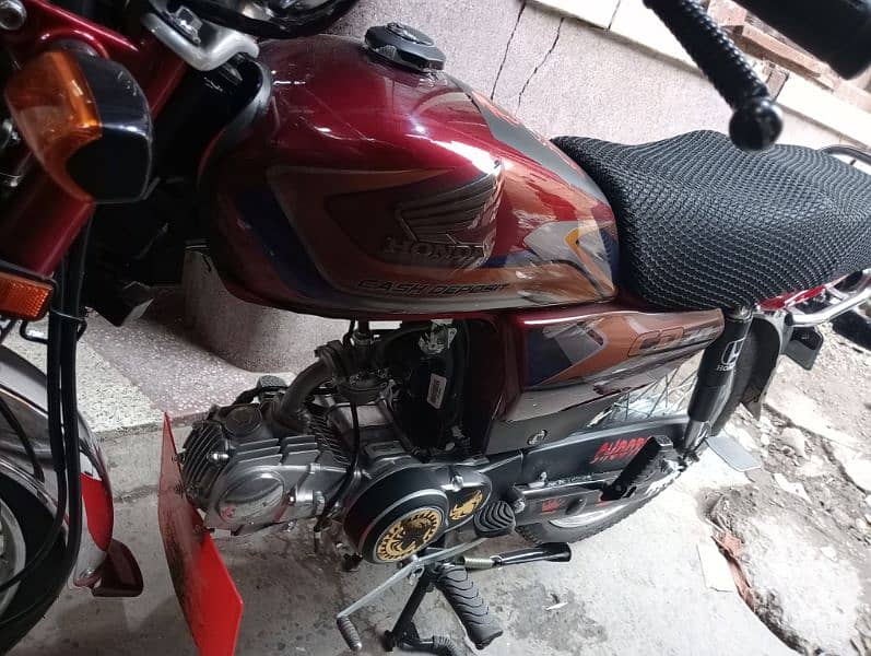 2025 model registration 2024 ki hn new bike hn red clr honda 70cc 2