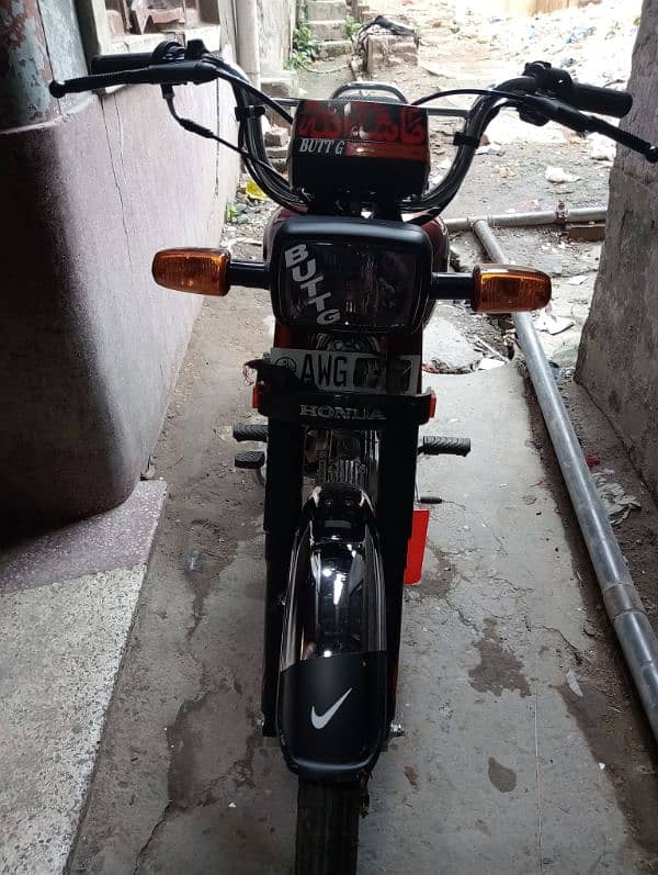 2025 model registration 2024 ki hn new bike hn red clr honda 70cc 3