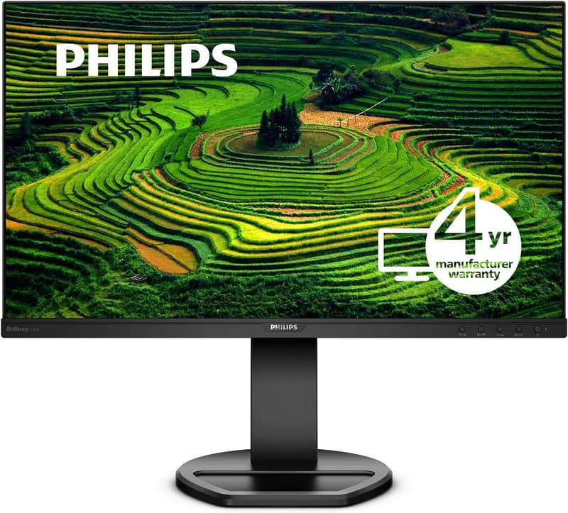 24" Inch 75Hz Philips IPS Borderless Full HD LED Monitor with Speaker 1