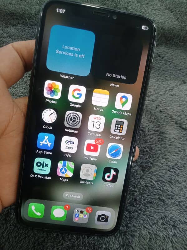 iphone x (256) gb pta approve 4