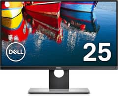 25" Inch 2K Dell UltraSharp Borderless AH-IPS GB-r LED sRGB100% Monit