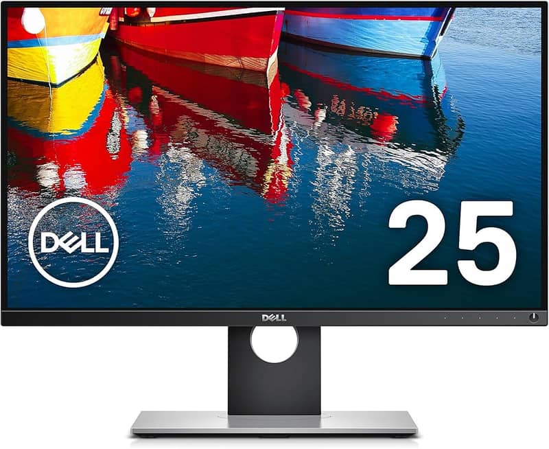 25" Inch 2K Dell UltraSharp Borderless AH-IPS GB-r LED sRGB100% Monit 0