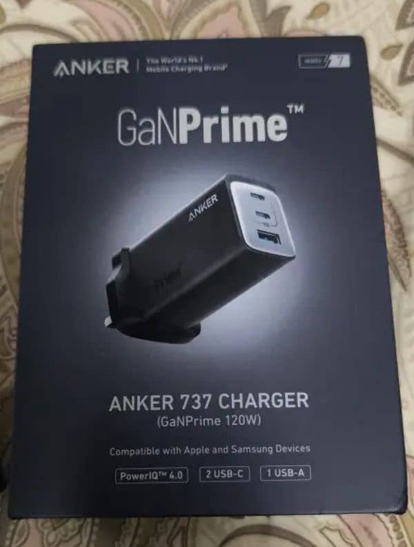 Anker 737 GaN Charger (120W) 0