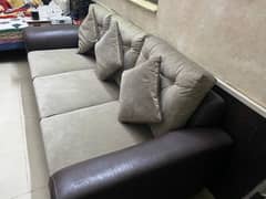 6 Seater Wood Creations Sofa