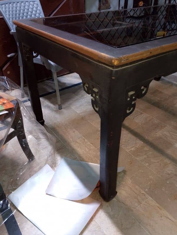 6 chairs dining table for sale 2