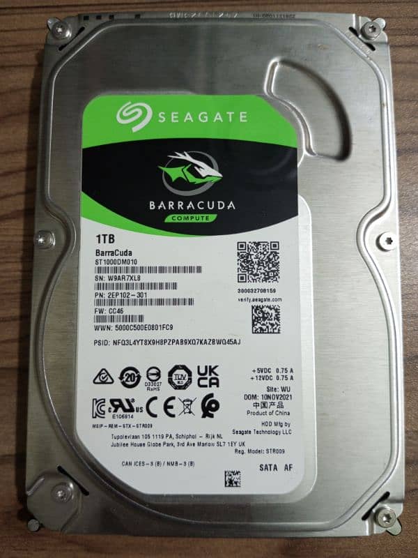 Hard Disk Drive (HDD) - SEAGATE 0