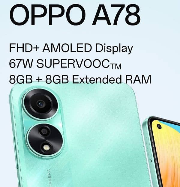 Oppo A78 10\9 bilkul A1 koi bi masla NAHI ha mbo m 1