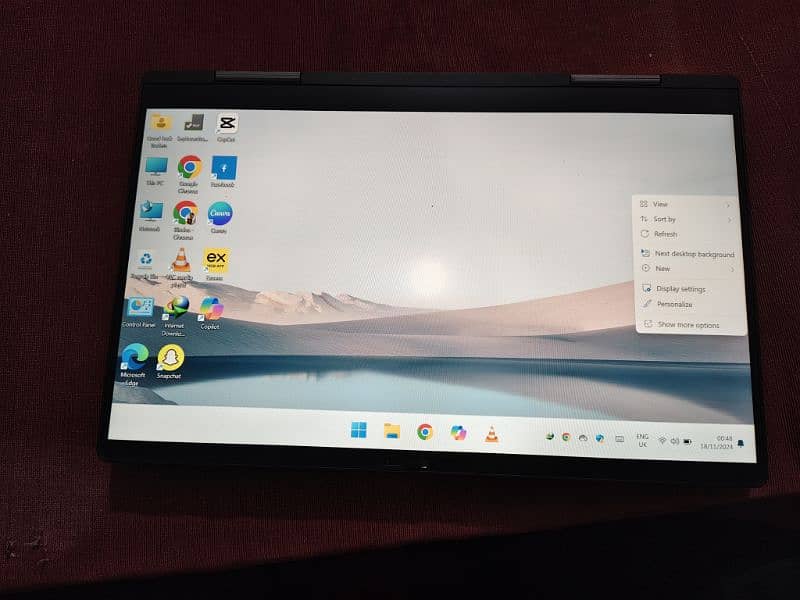 Toshiba DynaBook i5 11th generation touch screen exchange with mobile 5