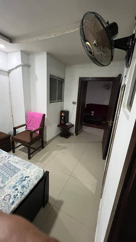 One bedroom fully furnished for rent perday,weekly 7