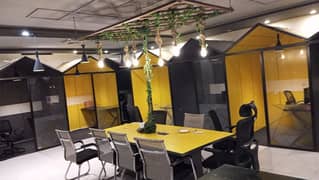 5 marla fully furnished office available for rent specially for call center, software house , it company