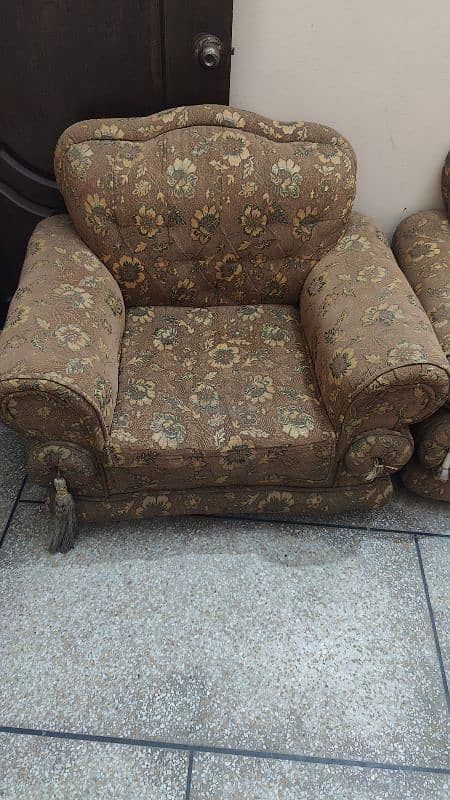 Sofa Set 3,2,1 Good Condition 3