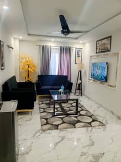 2 Beds luxurious brand new fully furnished apartment for rent in Bahria Town Lahore