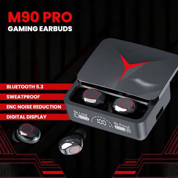 M90 Pro Earbuds 1