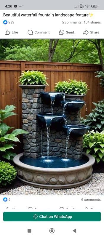 water blade fountain available abshar waterfall fountain 7