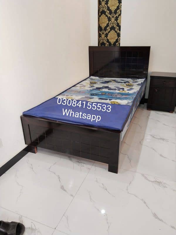 single bed/Single Bed Wooden/furniture 0