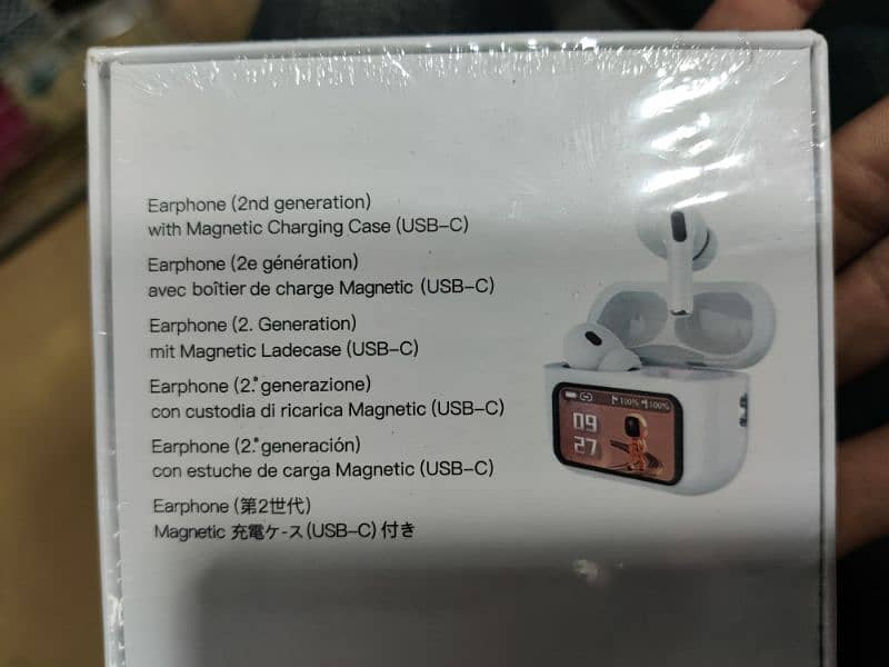 AIR PODS PRO 2 WITH LCD DISPLAY 1