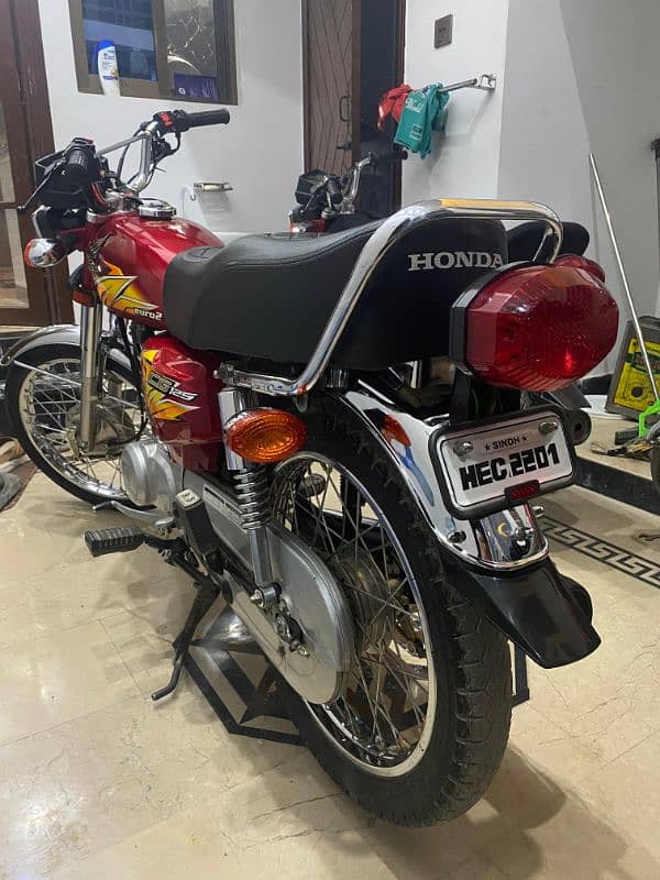 Honda cg 125 hayderbd numb 3