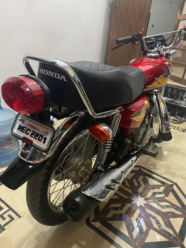 Honda cg 125 hayderbd numb 4