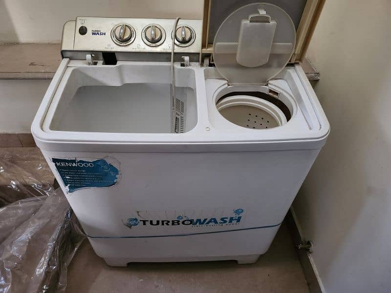 kenwood washing machine Tub working only 5