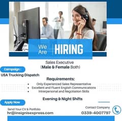 Call Center Sales Agent/ truck dispatching