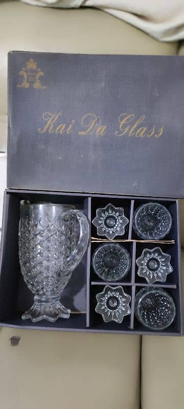 jug glass set 0