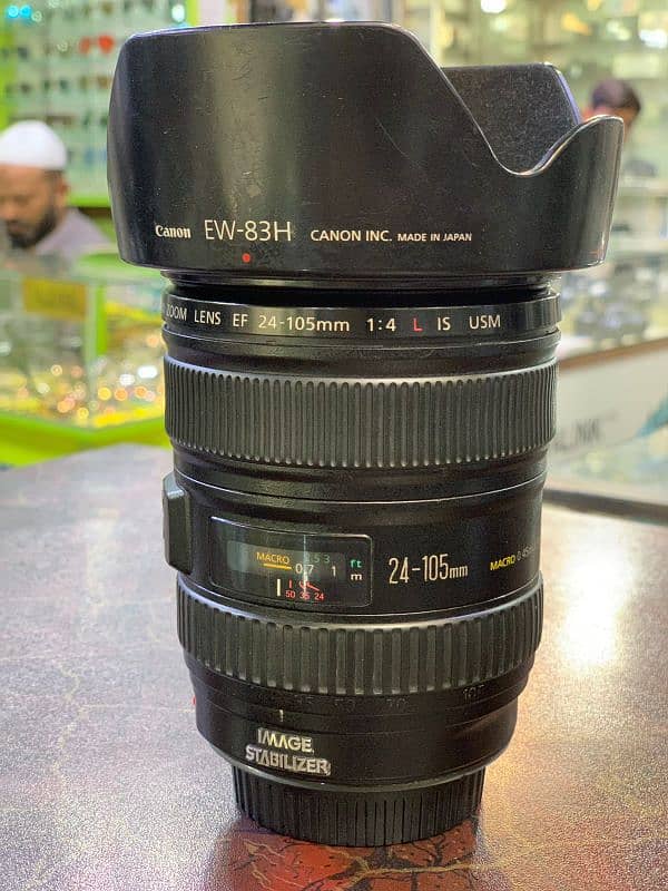 DSLR lens canon 24_105. mm f/4L sim and WhatsApp number 03212306356 0