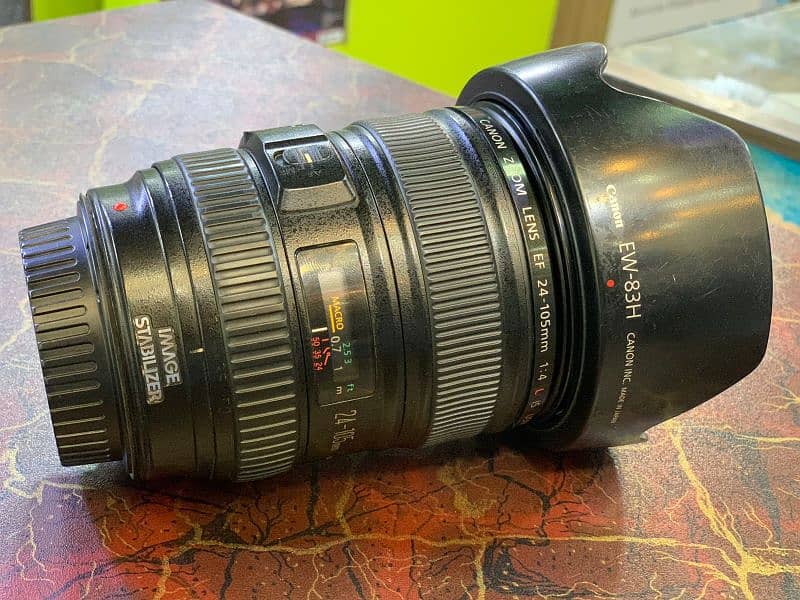 DSLR lens canon 24_105. mm f/4L sim and WhatsApp number 03212306356 1