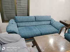 brand new sofa set with center table and two side tables