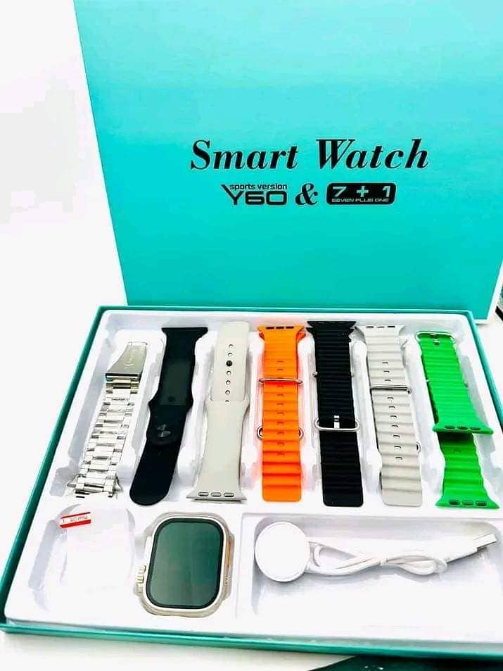 Y60 7in1 ultra smart watch ⌚ 1