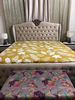 Queen Bed Set with Mattress Dressing