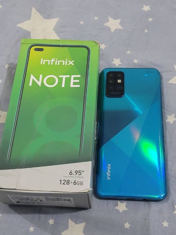 infinix note 8 with box 0