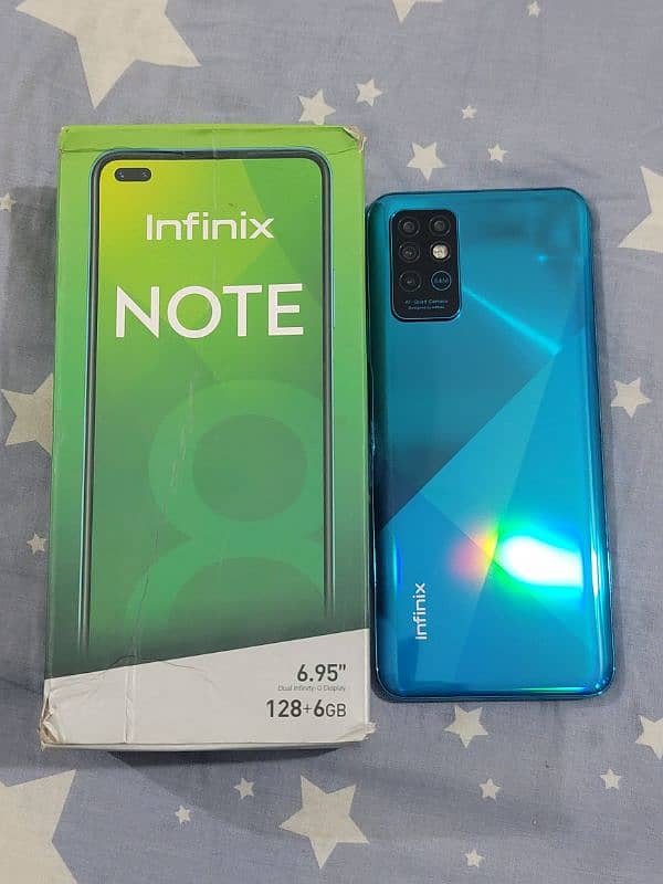 infinix note 8 with box 1