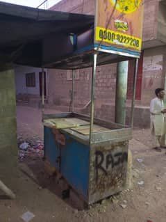 steel burgers and biryani . fries counters