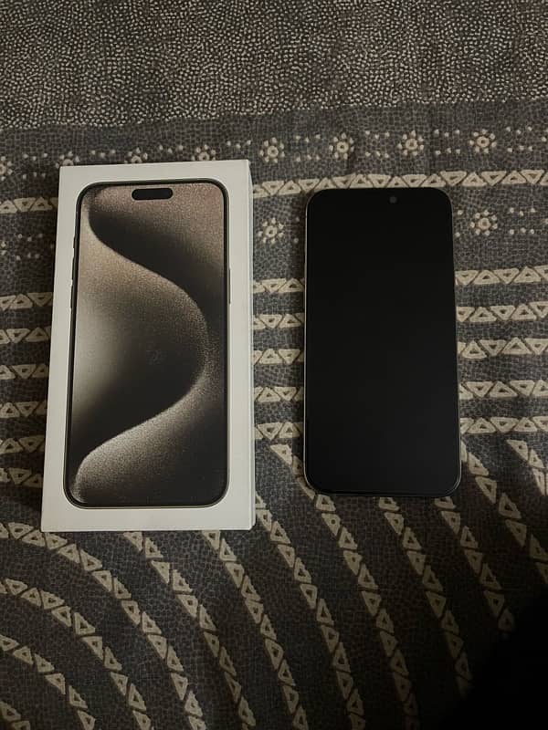 iphone 15 pro max 256gb pta approved 0