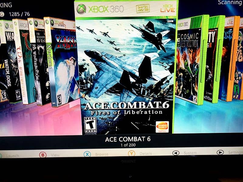 Xbox 360 Ultra Slim JAILBREAK JTAG 225 games installed 11