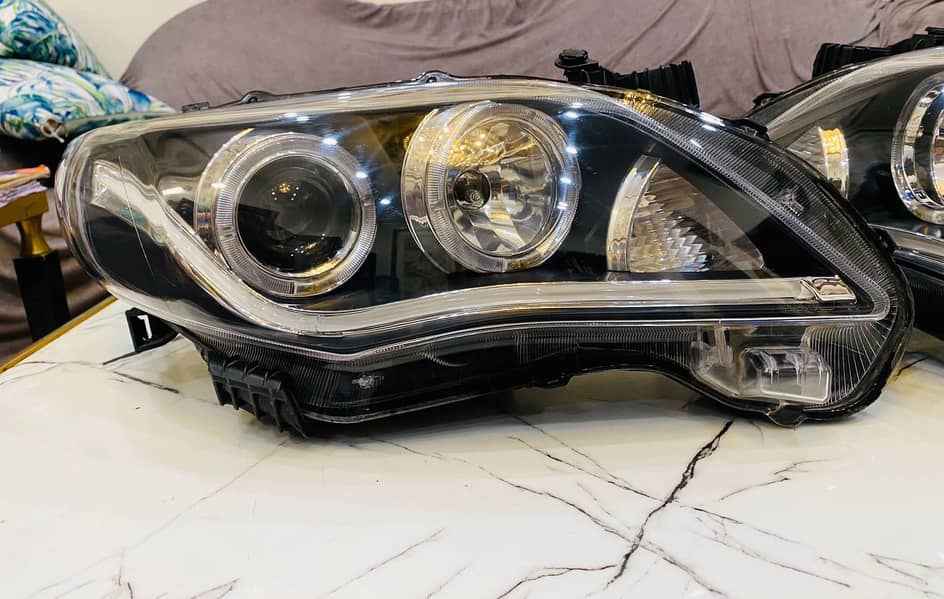 Toyota Corolla 2012 model Head light after market 1