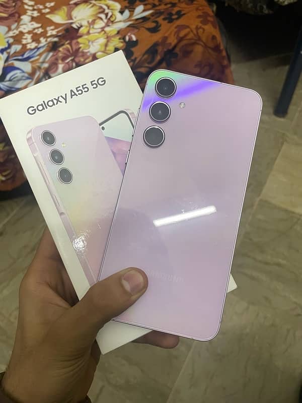 samsung A55 non pta 5G  8\128gb 7