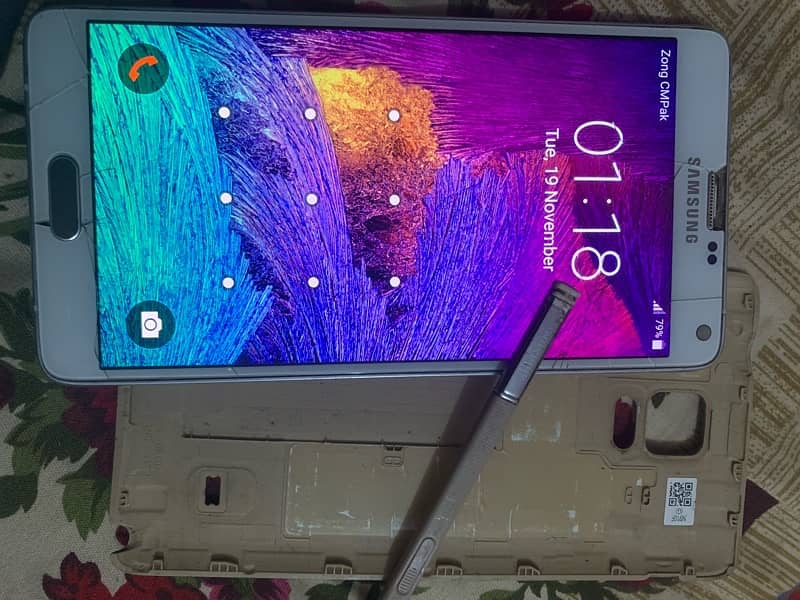 Galaxy note 4 pta approved  watsapp numbers 03489165874 0