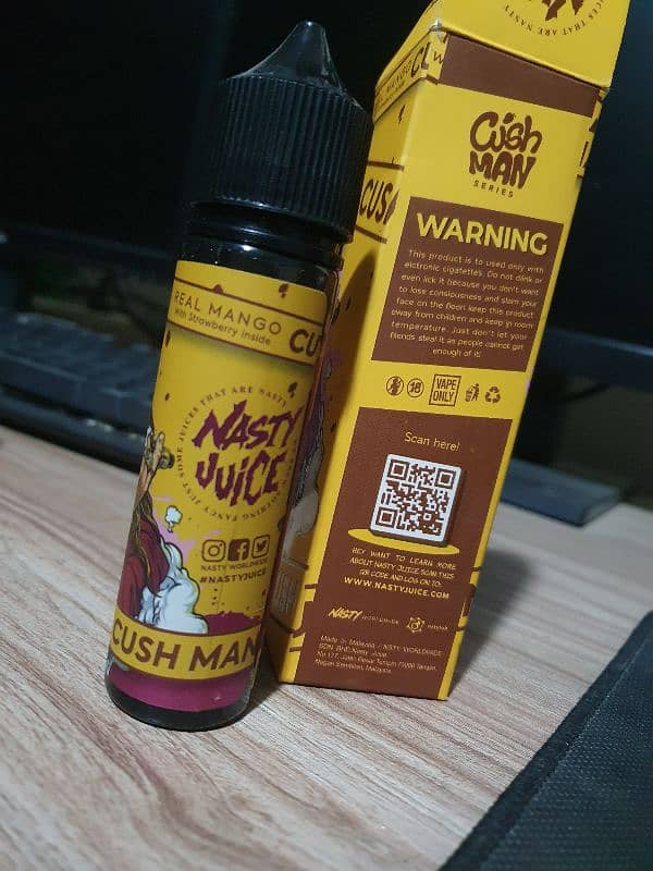 Cush Man Mango Strawberry 60ml 3mg 2