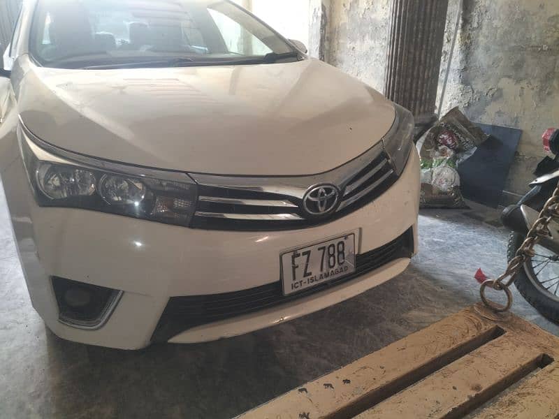 head light and bumper front and back corrola 2015 1